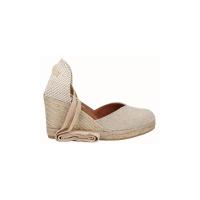 VIGUERA 1939 NATURAL Alpargatas de mujer 35894 25V VALENCIANA CINTAS CUÑA YUTE LINO NATURAL - details 3