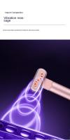 Máscara de masaje para los ojos, recargable por USB con batería de iones de litio, sin fragancia, para alivio de los ojos y la cara, ideal regalo de Navidad para mujeres, masajeador facial con múltiples modos - details 11