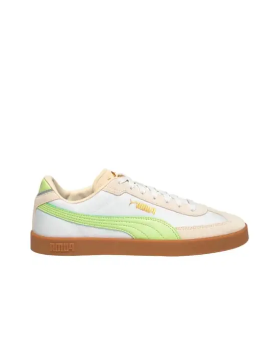 Zapatilla Puma M Club II Era CV Blanco/Lima - 1