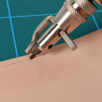 Herramienta Multifuncional De Piel Profesional 7 En 1 Para Manualidades Y Costura Ajustable Con Ranuras Y Pliegues Para DIY - details 7