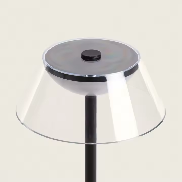 Ledkia Lámpara de Mesa LED 3W Portátil con Batería USB Recargable Dipley Negro - 1
