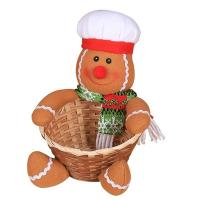 Cesta De Almacenamiento De Dulces Navideña Decorativa Colgante Para Escritorio Ideal Para Niños Adorno De Navidad - details 5