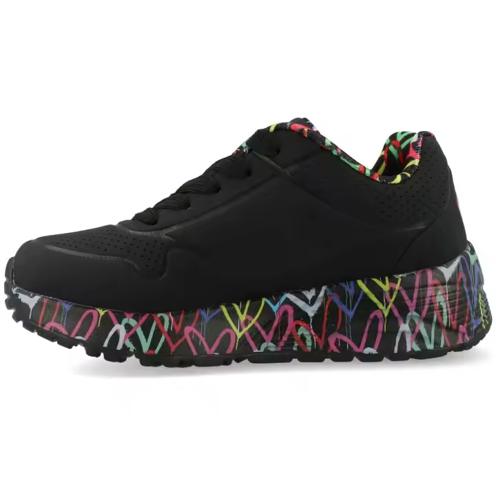 Zapatillas Skechers Lovely Luv para niñas en color negro - 1