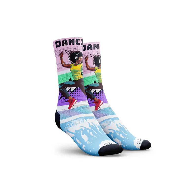 Calcetines Deportivos Dale Dancing : Expresa tu Movimiento con Estilo y Confort - 1