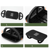 Portabilidad Soporte De Pies Ergonómico Con Rodillos De Masaje Para Oficina Y Hogar Mueble Minimalista Moderno Desmontable - details 5