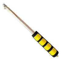 Palo De Bandera Telescopio De 200 Cm 6.56 Ft Acero Inoxidable Ligero Con Mango De Esponja Portátil Para Bandera Flotante - details 5