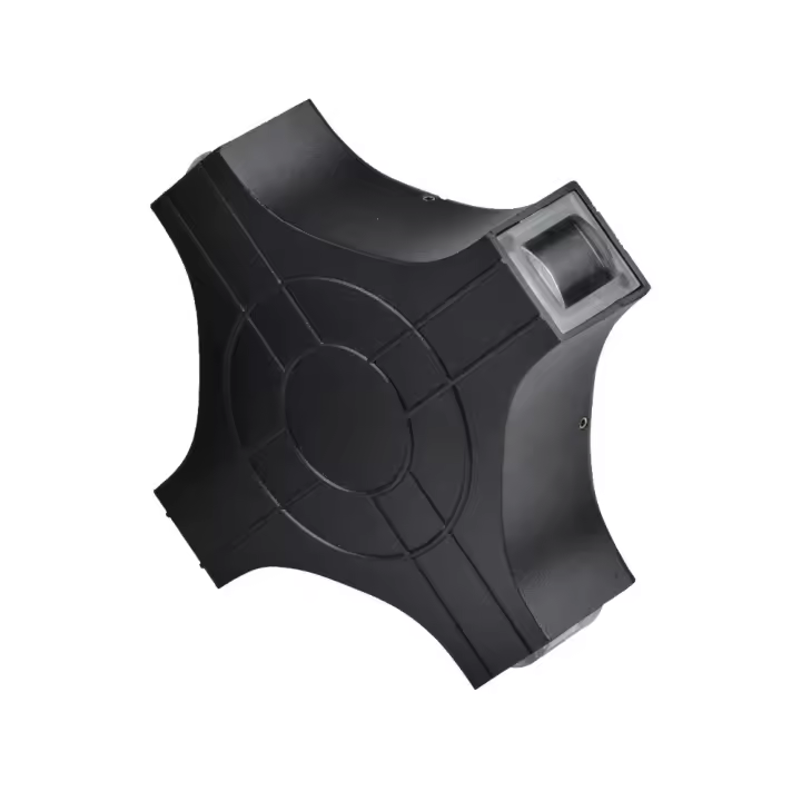 LED7 - Aplique exterior Negro 8W Luz natural LED1514 - 1