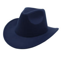 Sombrero De Vaquero Occidental Para Escenario Y Uso Exterior Protección Solar Estilo Étnico Tíbetano Panamá Francés Retro Unisex - details 13