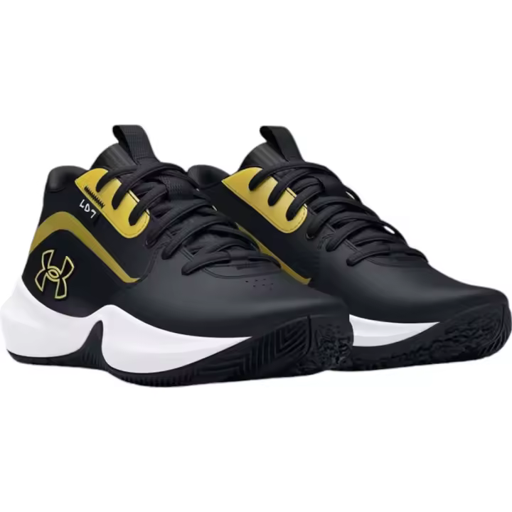 Zapatillas Under Armour Gs Lockdown 7 Negro 3028513-001 Baloncesto Niño Niña - 1