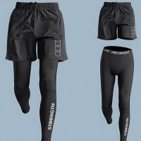Pantalones De Entrenamiento Deportivos Para Hombre Secado Rápido Leggings De Correr Gimnasio Compresión Pantalones De Ejercicio - details 2