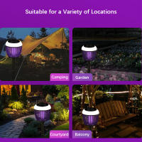 Lámpara Solar LED Repelente De Mosquitos Impermeable Con Atrayente Externo Para Trampa De Mosquitos En Jardín Y Patio Exterior - details 8