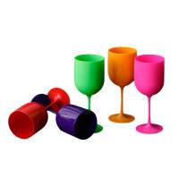 Vajilla De Fiesta Reutilizable De Plástico PP Flutes De Champán Vidrio Para Vino Lavable En Lavavajillas Suministros De Vino - details 0