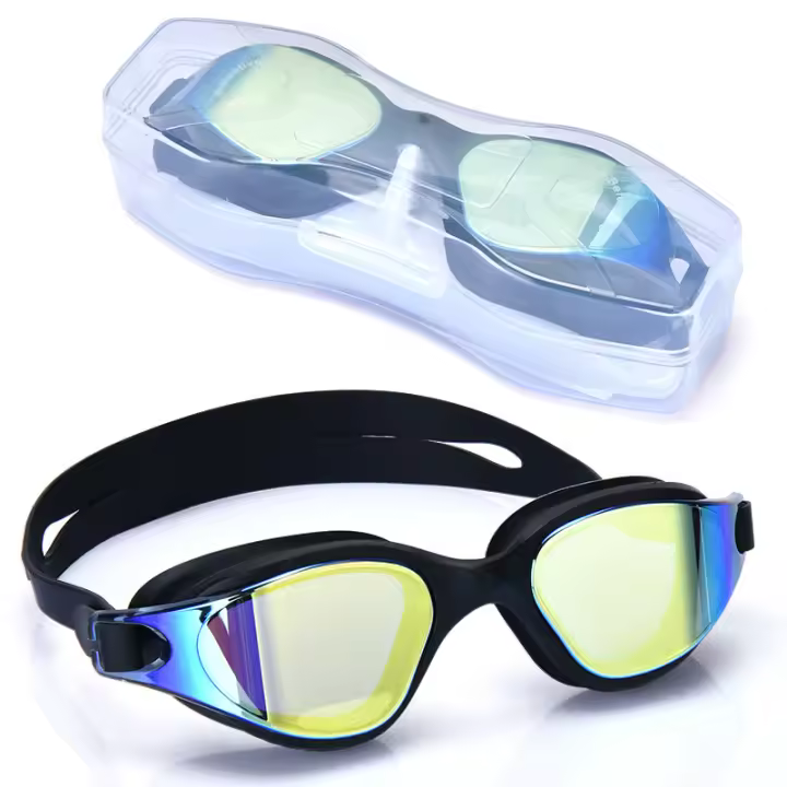 Gafas de Natation para adultos, Gafas polarizadas para Aguas apertas, antivaho, Protección UV, sin fugas, Visión Clara, fácil de ajustar. - 1