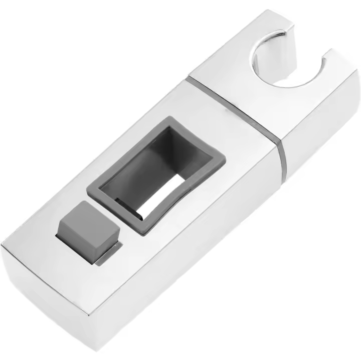 Soporte deslizante para riel-18x30mm de ducha de mano, soporte de ducha de ABS cromado para año - 1