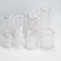 Molde De Vela Cilíndrica Para DIY Con Rayas Plástico Duradero Y Fácil De Librar Para La Fabricación De Velas De Forma Cilíndrica Y Topo Plano - details 10