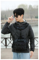 Chaleco Táctico Para Hombre Mochila Deportiva Grande Para Caza Pesca Y Camping Bolsa De Cintura Molle Multifuncional De Oxford - details 2