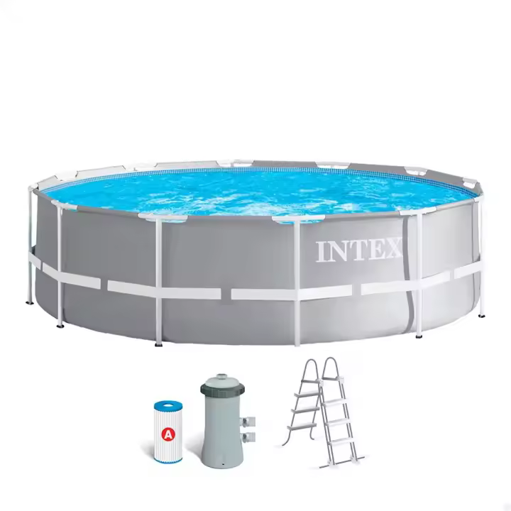 Intex Piscina Elevada Redonda Prism Frame Con Depuradora - 1
