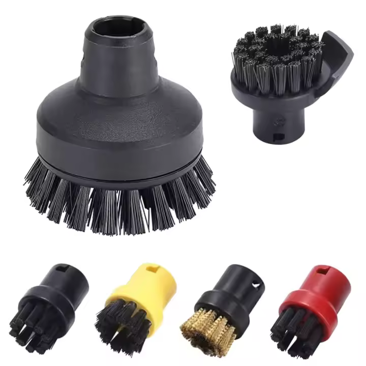 Cepillo redondo de nylon, cepillo de limpieza de vapor, Limpiador de vapor SC1 SC2 SC3 SC4 SC5 6 (6 piezas) - 1