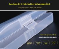 Caja De Almacenamiento Transparente Para Cepillos De Barba De Plástico De Alta Calidad Caja De Afeitar Portátil Para Viajes Contenedor Para Hojas De Afeitar Para Hombres - details 1
