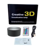Lámpara De Mesa 3D Vision Colorida De Guantes De Thanos Con LED Luz Nocturna Acrylic Para Niños Regalo De Navidad Disney - details 2