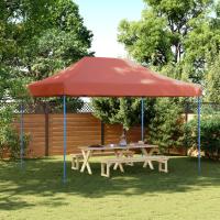 vidaXL Carpa Fiesta Plegable Profesional Acero Jardín Parasol Sombrilla Color Burdeos,  Azul,  Blanco y mas - details 10