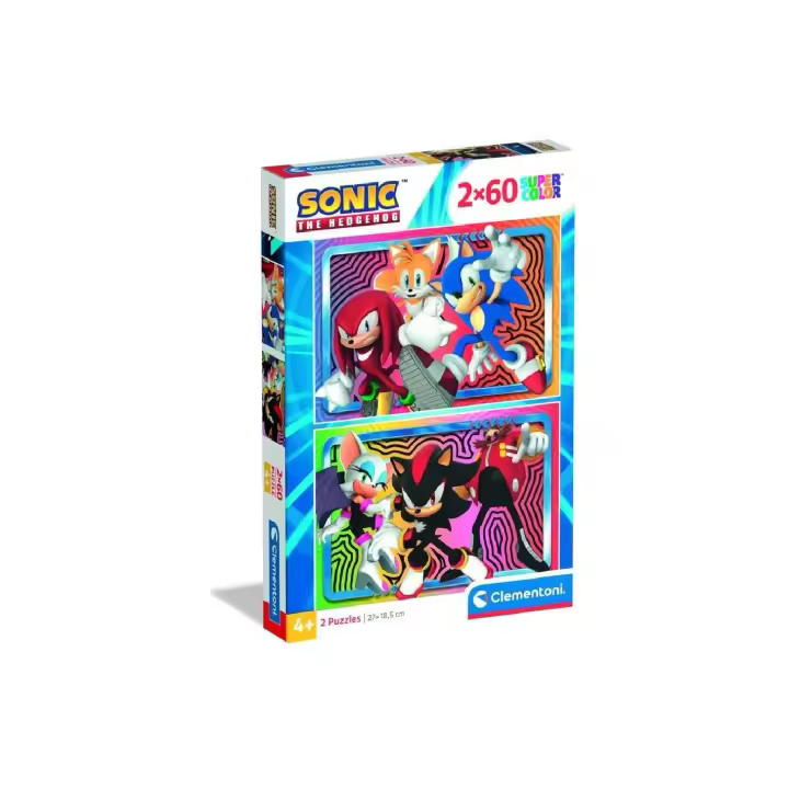 PUZZLE SONIC 2 X 60 PIEZAS. - 1
