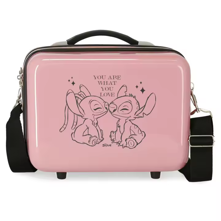 Disney Neceser De Viaje ABS Stitch You Love Rosa - 1