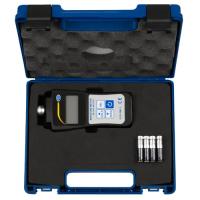 PCE Instruments Medidor de humedad en paredes con valoración óptica de la humedad con alarma a través de LED / Medición de humedad en cemento, madera, enlucidos, etc. / Integra curvas características / Función MAX / Desconexión automática  PCE-PMI 2 - details 2