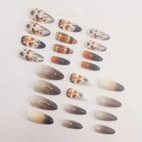 24 Piezas De Arte De Uñas Con Diseño De Zorro Realista Y Misterioso Estilo Y2K Adhesivo De Resina Para Manicura Express - details 1