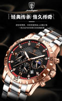 Reloj de cuarzo multifuncional de marca para hombre, reloj luminoso de moda para hombre. - details 0