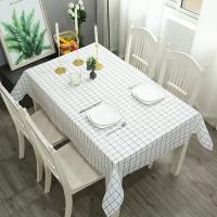 Mantel De Cocina Japonés Impermeable Y Resistente Al Aceite PVC Lattice Sin Lavado Teléfono De Hierro Para Hogar Clásico Estilo Cuadrícula - details 1