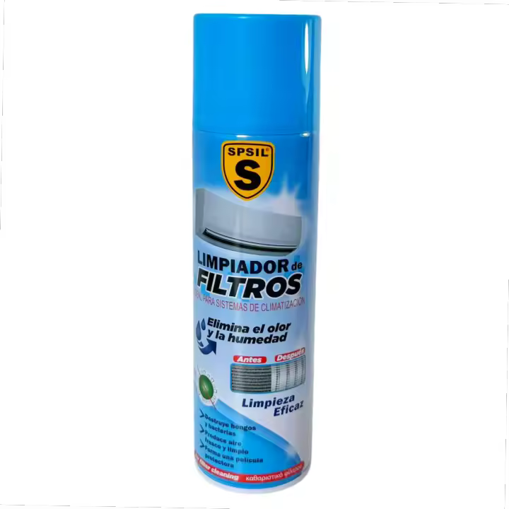Limpiador de Filtros de Aire Acondicionado Idea para Sistemas de Climatización Elimna olor y Humedad 550ml - 1