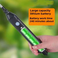 Pulverizador Eléctrico recargable USB de 5L con Boquilla ajustable para Jardín-Regadera Eléctrica portátil con latería de litio, 1800mAh, plástico Azul - details 2