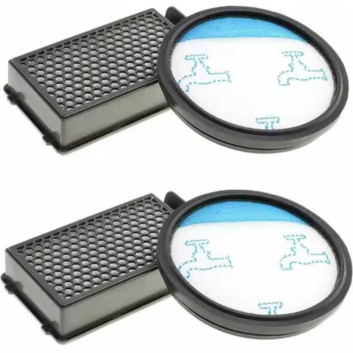 Kit de Filtros para Aspirador Rowenta Compact Power Cyclonic RO3731EA, RO3724EA, RO3753EA, RO3786EA, RO3798EA, RO3718EA, RP3721EA, Filtros ZR005901 - 1