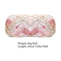 Hilo De Gasa Para Manualidades DIY Bola De Hilo Para Crochet Yarn De Algodón Y Poliéster Unisex Color Variado Para Tejer Manualidades - details 1