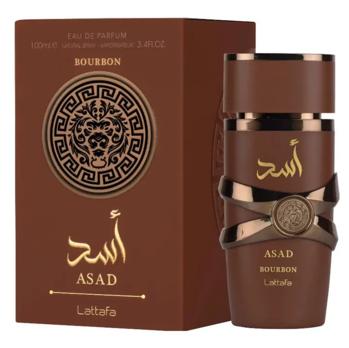 Lattafa Asad Bourbon Eau de Parfum para hombre 100 ml - 1