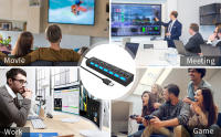 Adaptador de HUB USB 2.0 con 7 Puertos con Interruptor de Encendido LED Individuales, 480 Mbps Speed Data Hub, USB 7 en 1 Puerto Múltiple para PC, Ratón, Teclado, Disco Duro, Impresora - details 0