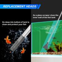 Nueva Máquina De Cambio De Agua Para Acuario Limpiador De Arena Y Grava Sifón De Vacío Para Tanque De Peces Material Plástico - details 4