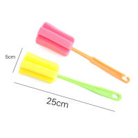 Limpieza De Casa Y Cocina 3pcs Cepillo De Limpieza Con Mango Largo Herramienta De Limpieza Para Botellas Y Cristales Accesorios De Limpieza Con Esponja - details 0