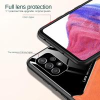 Funda De Cuero Para Cámara Compatible Con Samsung Galaxy A55 A35 A15 M55 M35 M15 F55 F15 A25 05 73 72 54 53 52 34 33 32 Cubierta Magnética Para Teléfono Móvil Resistente a Arañazos Y Agua - details 3