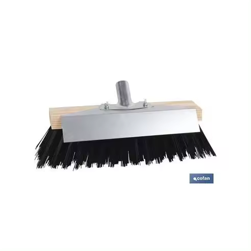 Cofan Cepillo Barrendero 40cm +Raspador Metal - Limpia Eficazmente - 1