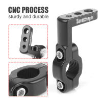 Soporte De Faro De Luces De Aluminio Para Manillar De Motocicleta 17-22 Mm 7/8" Compatible Con Cafe Racer Bobber Iluminación Para Vehículos - details 3