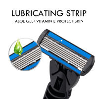Afeitadora Manual De Seguridad Razor Clásica 6 Edges Para Hombres Y Mujeres Eliminación De Pelos En El Cuerpo Cabello Femenino Afeitado Corporal - details 3