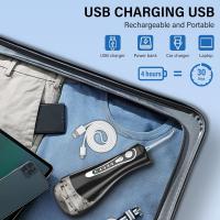 Irrigador Bucal Portatil, Irrigador Dental con 8 Boquillas 4 Modos,USB Recargable IPX7 Impermeable Irrigadores Bucales 320ML Para Limpiar en Profundidad,Para el Hogar y los Viajes - details 3