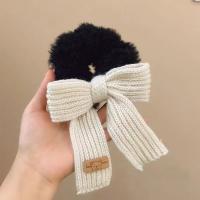Cinta De Pelo Suave De Lana Para Niñas En Otoño E Invierno Accesorio Versátil Y Dulce Para Mujeres Cinta Elástica Para Cabello - details 8