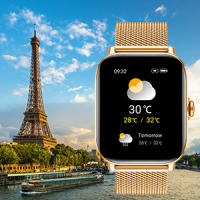 Reloj inteligente con Bluetooth para hombre y mujer, pulsera con Dial personalizado, control del ritmo cardíaco, llamadas, para Android e IOS, 2025 - details 7