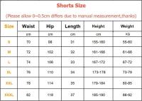 Shorts Deportivos Para Hombre 2 En 1 Verano Entrenamiento Playa Running Gimnasio Ropa Casual Estilo Regular Cintura Media - details 0