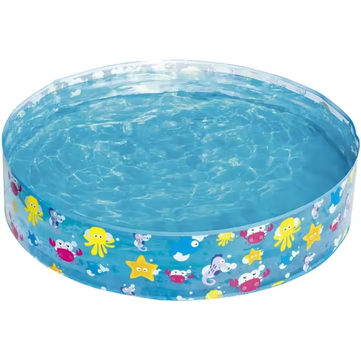 Piscina Infantil para Niños Redonda Animales Marinos 122x25cm 277L  Verano Bestway - 1