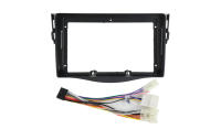 Marco De Fascia MEKEDE 2 Din Para Radio De Coche Para Toyota Rav4 2006-2012 Kit De Instalación Montaje En Panel Doble Herramienta Necesaria No Incluida - details 8