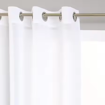 Visillo Étamine 140 x 240 cm blanco - 1